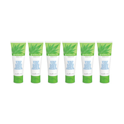 Herbal Aloe Multipakke hånd - og badesæbe- 6 pack